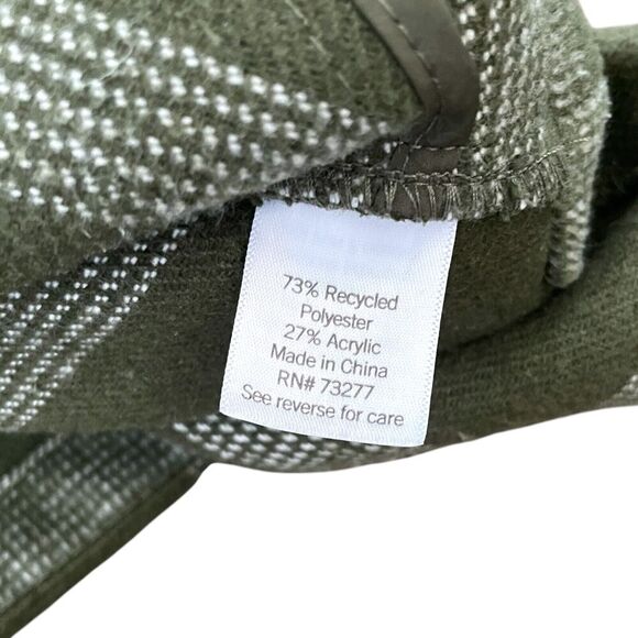 EUC Sonoma Green Plaid Flannel Shacket Womens XXL Outdoor Thermal Jacket‎ $74 - Picture 7 of 11